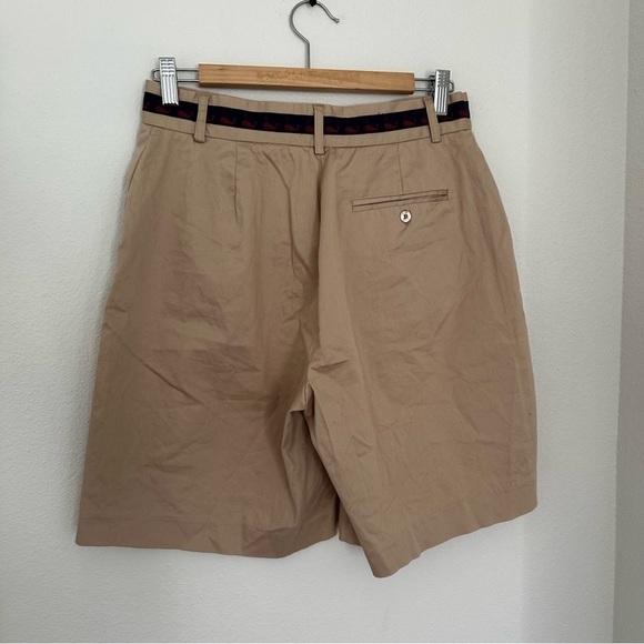 Lily Pulitzer Vintage Chino Bermuda Shorts Size 8 Women’s Tan Beige Cotton Blend - Picture 5 of 9